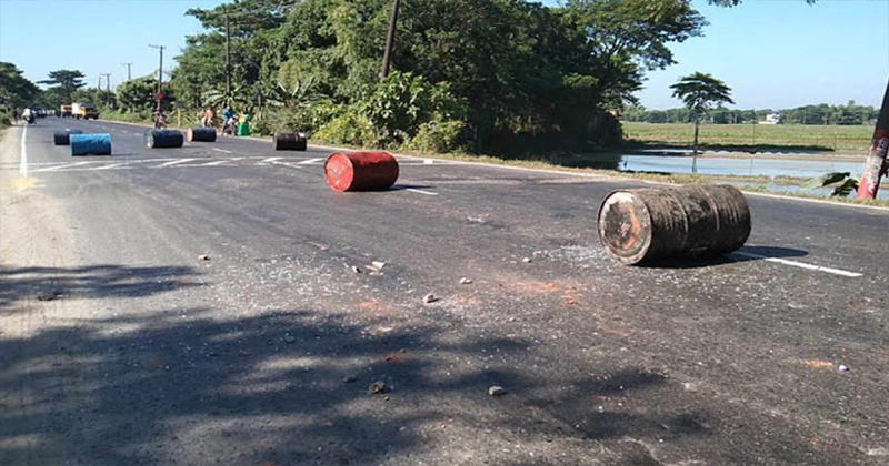 তৃতীয় দফায় ৪৮ ঘণ্টার অবরোধ দিলো বিএনপি