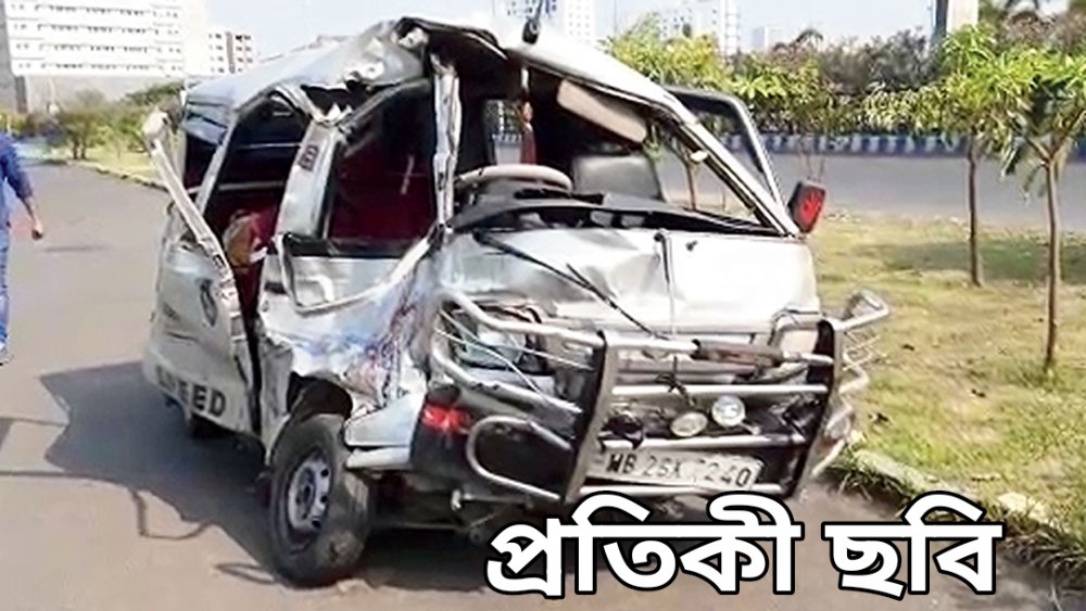 মধুপুরে মোটর সাইকেল ও প্রাইভেট কারের মুখোমুখি সংঘর্ষ নিহত ১ আহত ২