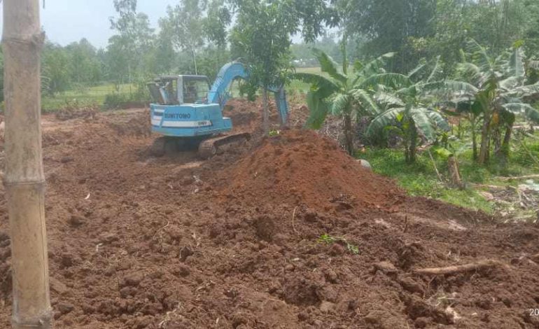 টাঙ্গাইলের মধুপুরে অবাধে কাটা হচ্ছে পাহাড়ি লালমাটি