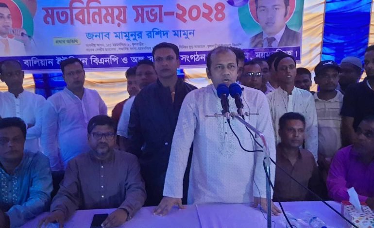 ফ্যাসিষ্ট সরকার দেশ থেকে পালিয়ে গিয়েছে -মামুনুর রশীদ