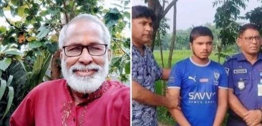 ময়মনসিংহে প্রবীন সাংবাদিক স্বপন ভদ্র’এর হত্যাকারী সাগর’কে গ্রেফতার