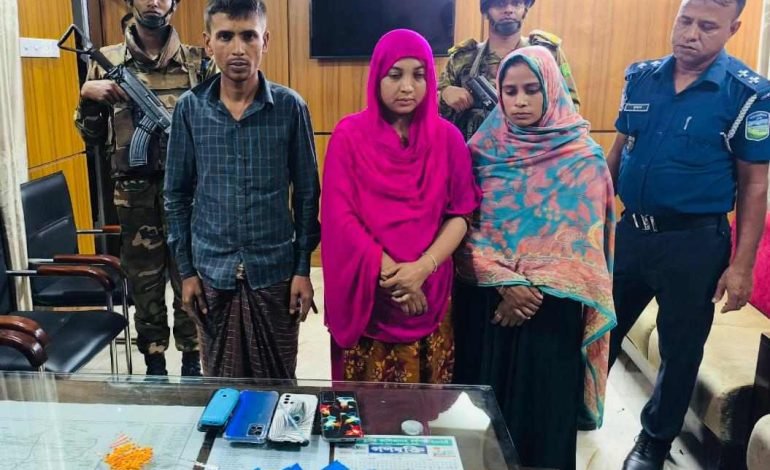 ভালুকায় সেনাবাহিনীর অভিযানে সাত মাদক কারবারি আটক