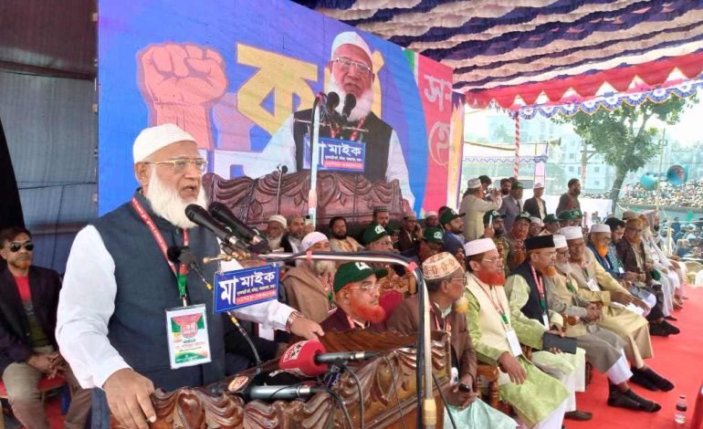 নারীদের ইজ্জতকে কাঁচামাল হিসেবে কেউ ব্যবহার করতে পারবে না, তাদের পূর্ণ মর্যাদা ও নিরাপত্তা নিশ্চিত করা হবে — গাইবান্ধায় জামায়াতের আমীর