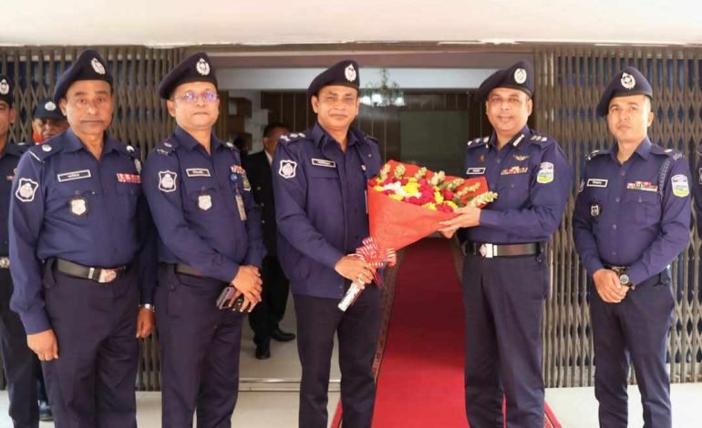 শেরপুর জেলা পুলিশের হিসাব শাখার অর্ধ-বার্ষিক পরিদর্শন সম্পন্ন