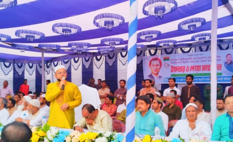 ভালুকায় বিএনপির ইফতার ও দোয়া মাহফিল