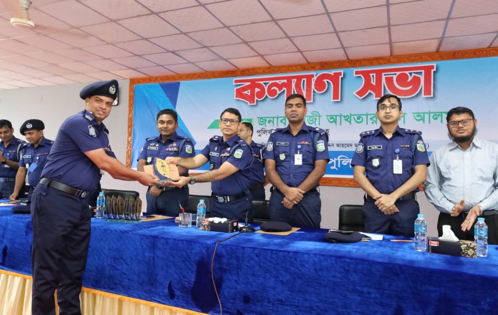 ভালুকা থানার ওসি হুমায়ুন কবির জেলার শ্রেষ্ঠ অফিসার ইনচার্জ